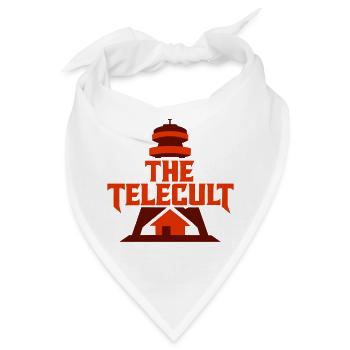 The Telecult Tower - Bandana - Weiß - Vorne