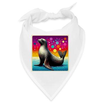Siegel - Bandana - Weiß - Vorne