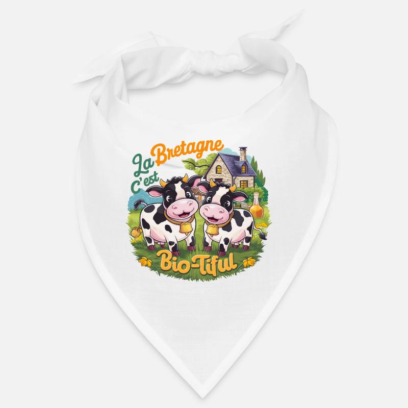 Funny Brittany Gift Brittany is Bio-tiful Bandana