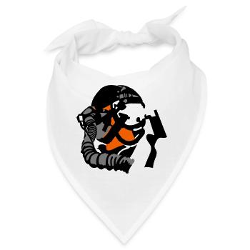 Jet Pilot - Bandana - Weiß - Vorne