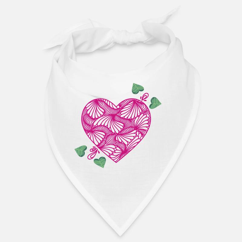 romantisches Herz Bandana