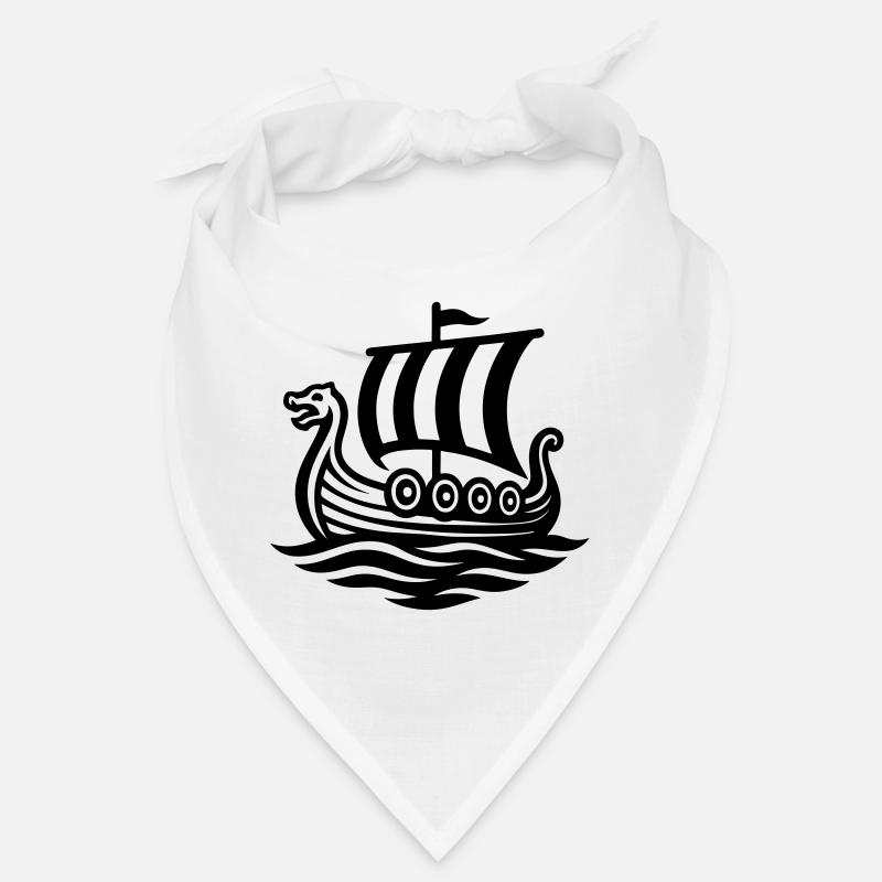 Wikingerschiff Drachenboot Wikinger Bandana