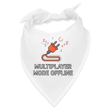 Multiplayer Mode Offline - Bandana - Weiß - Vorne