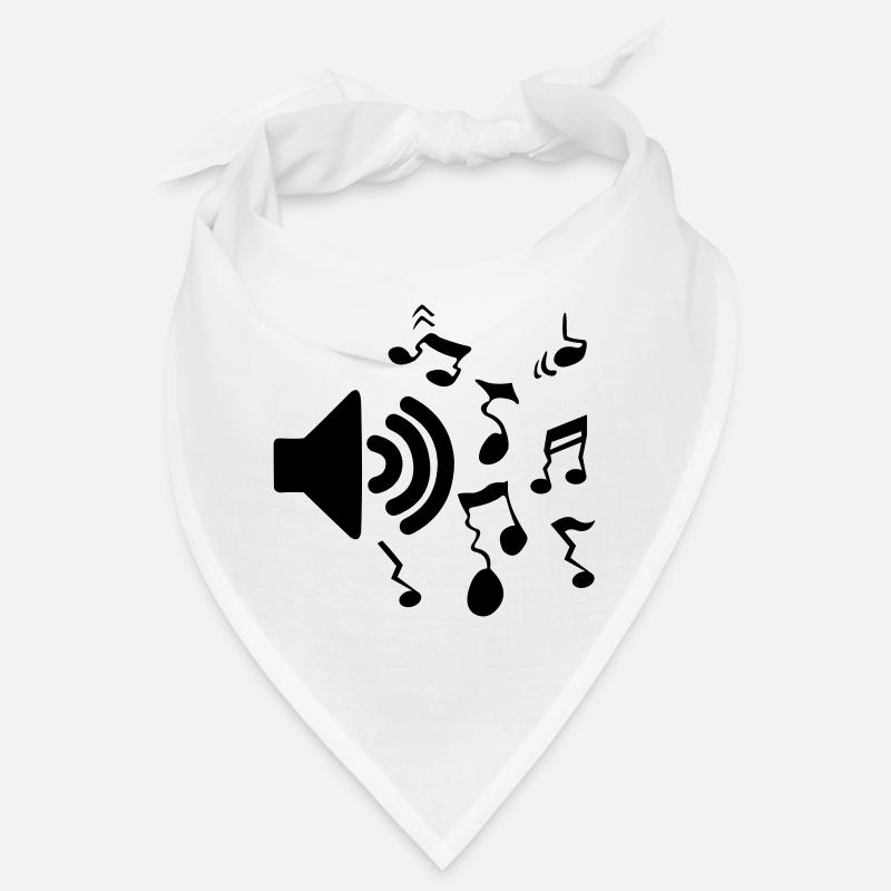 Volume du logo du haut-parleur Bandana