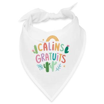 Kaktusfreie Kuscheleinheiten - Bandana - Weiß - Vorne