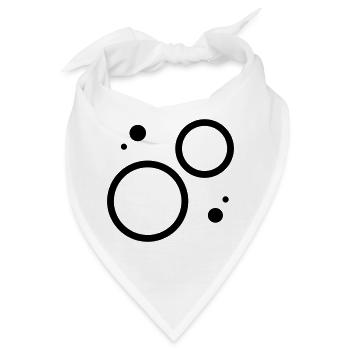 Schwerkraft - Bandana - Weiß - Vorne