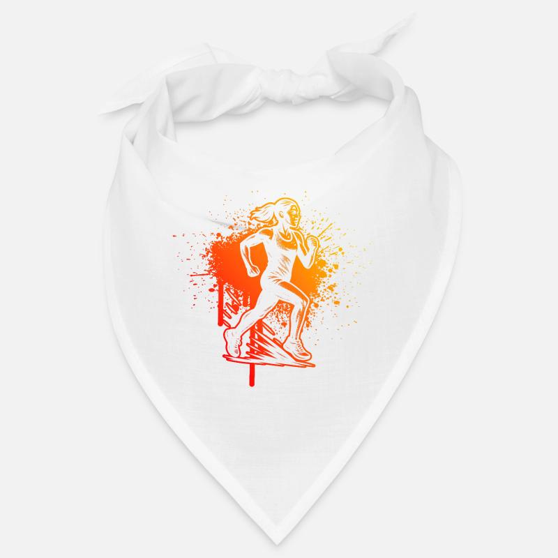 Motif de course clair pour chaque jour Bandana