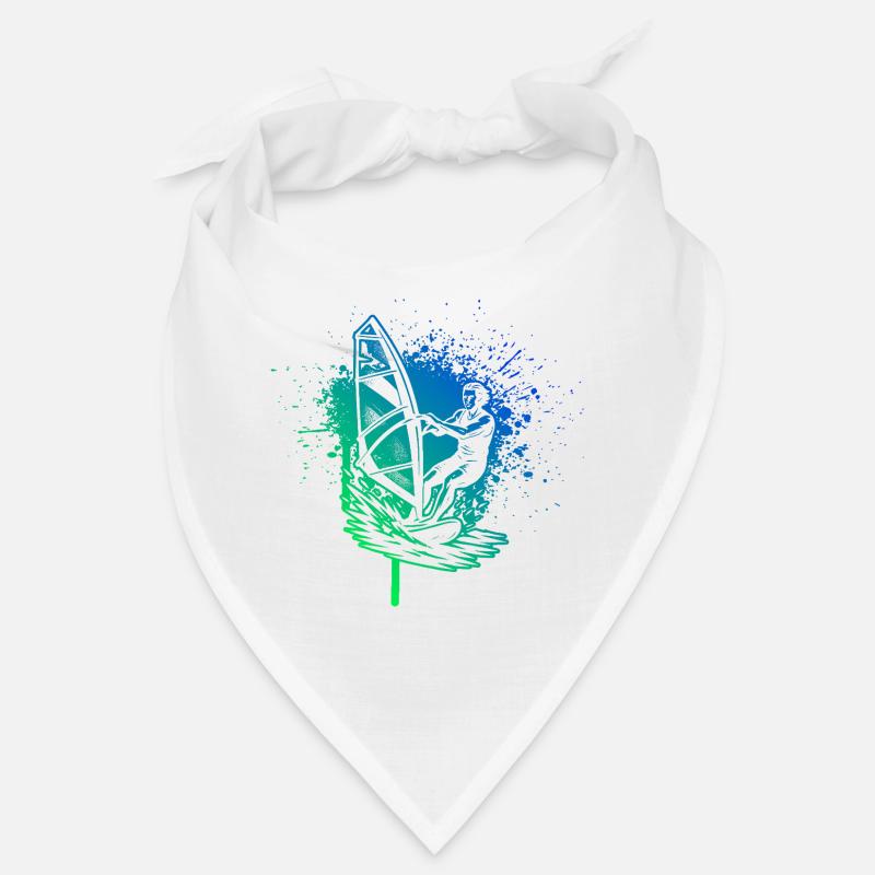 Vintage Windsurfing Design for Windsurf Bandana