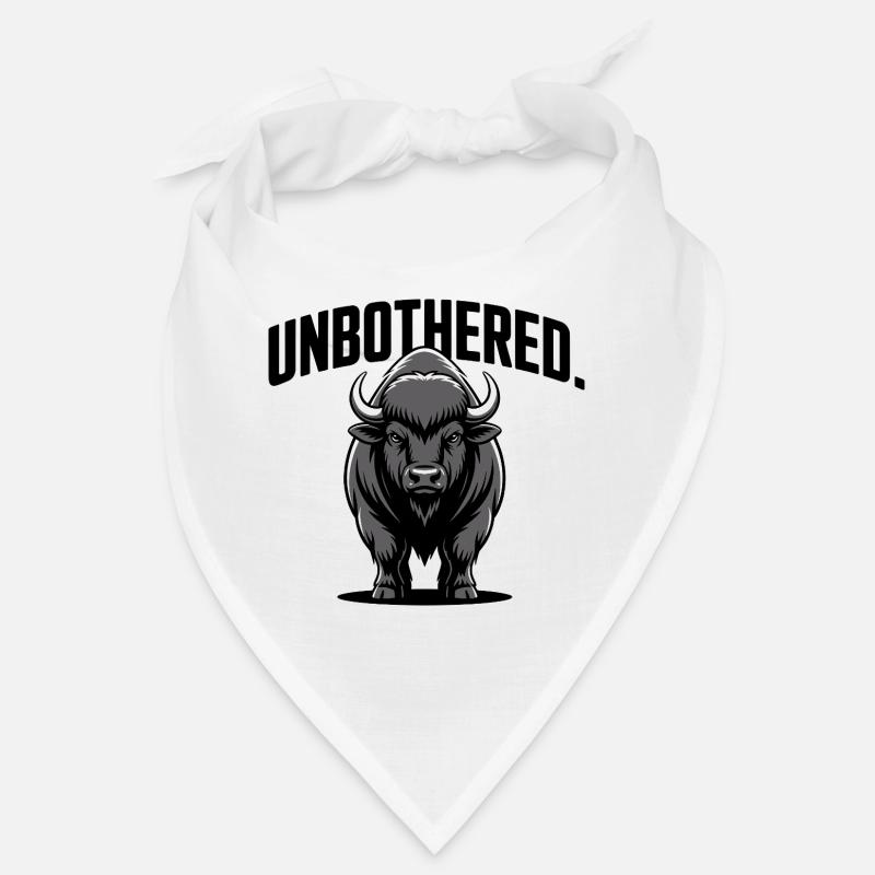 Unbothered Bull Emblem Bandana