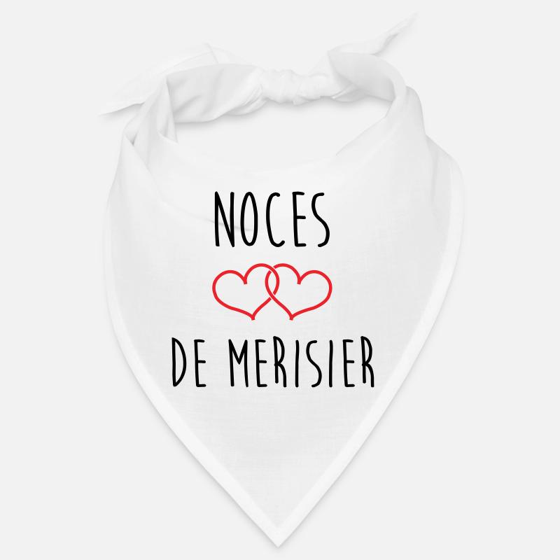 Noces de Merisier 53 ans de mariage Bandana