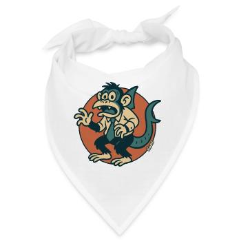 Corporate Monkey - Bandana - Weiß - Vorne