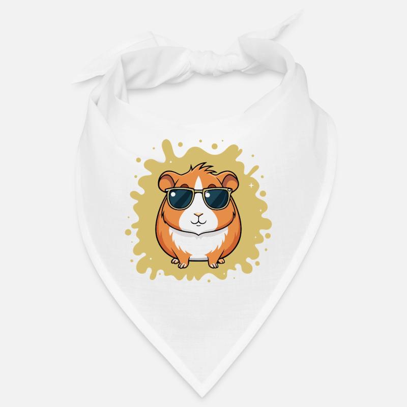 Hamster Cool avec Lunettes de Soleil Bandana