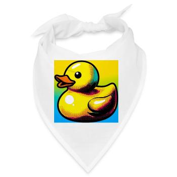 Ente Ente Ente Ente Ente - Bandana - Weiß - Vorne