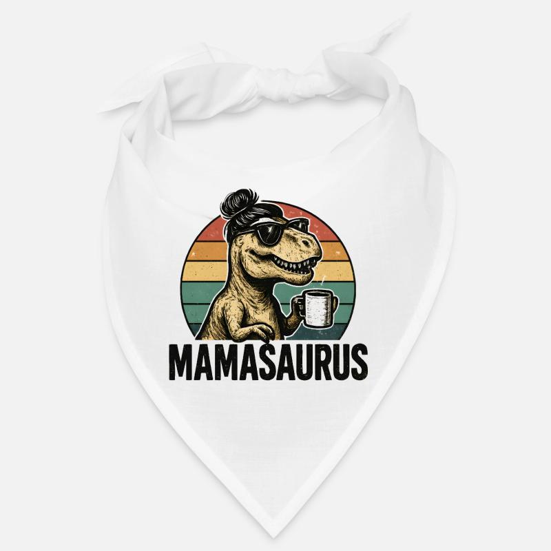 Mamasaurus Mama Mutter Geschenkidee Humor Lustig Bandana