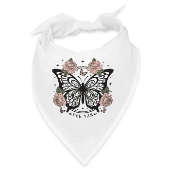 Subtiles Antifaschistisches FCK NZS Frauen - Bandana - Weiß - Vorne