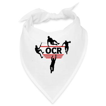 OCR-Stärke – Obstacle Focus Design - Bandana - Weiß - Vorne