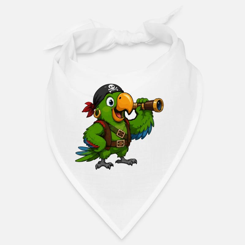 Oiseau pirate avec lunette de repérage Bandana