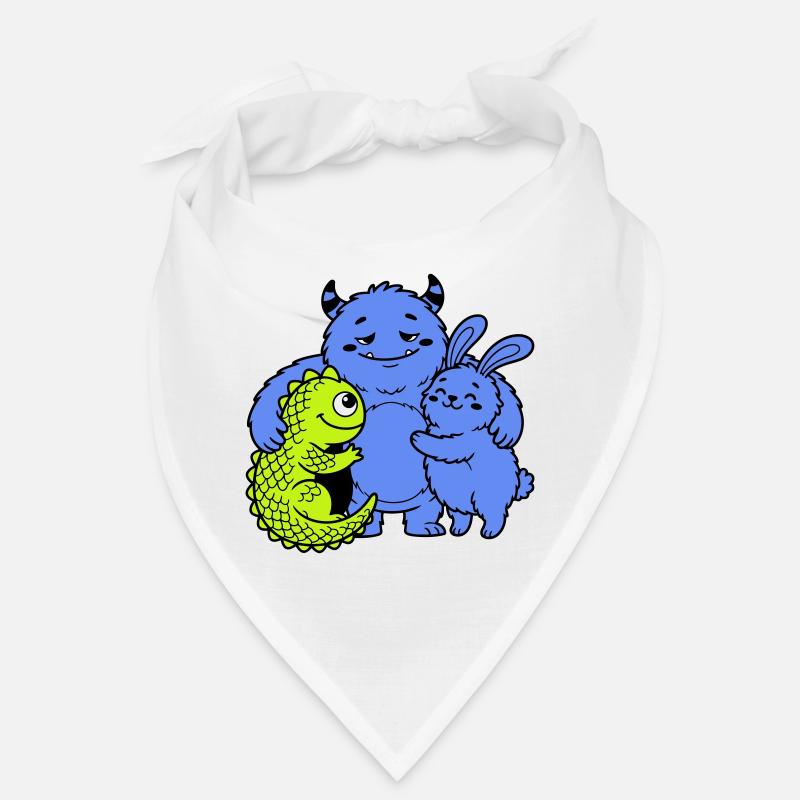 cute monsters Bandana