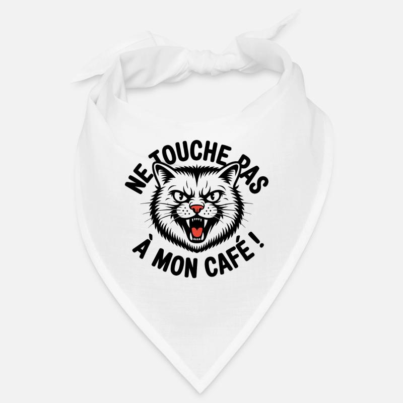 Ne touche pas à mon café ! Bandana