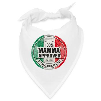 Mamma Approved - Bandana - Weiß - Vorne