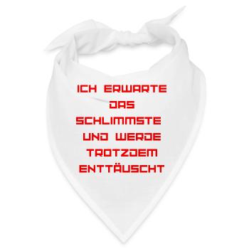 ICH_BIN_OPTIMIST-_Part 2 - Bandana - Weiß - Vorne