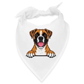 Boxer - Bandana - Weiß - Vorne