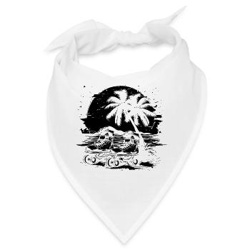 Rollschuhlaufen - Bandana - Weiß - Vorne