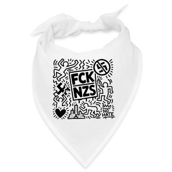 FCK NZS - Bandana - Weiß - Vorne