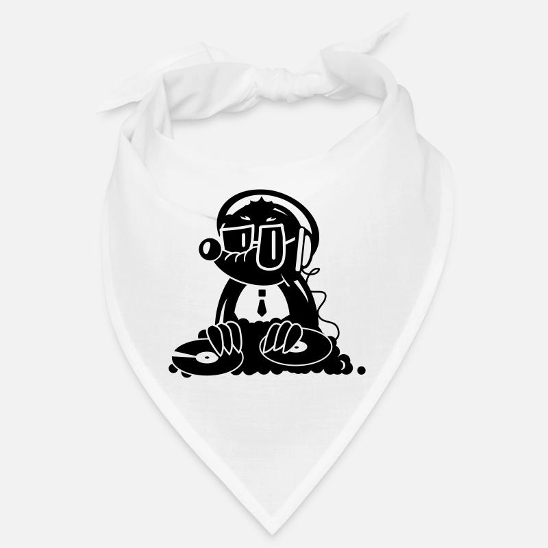 the Mole as a DJ Bandana