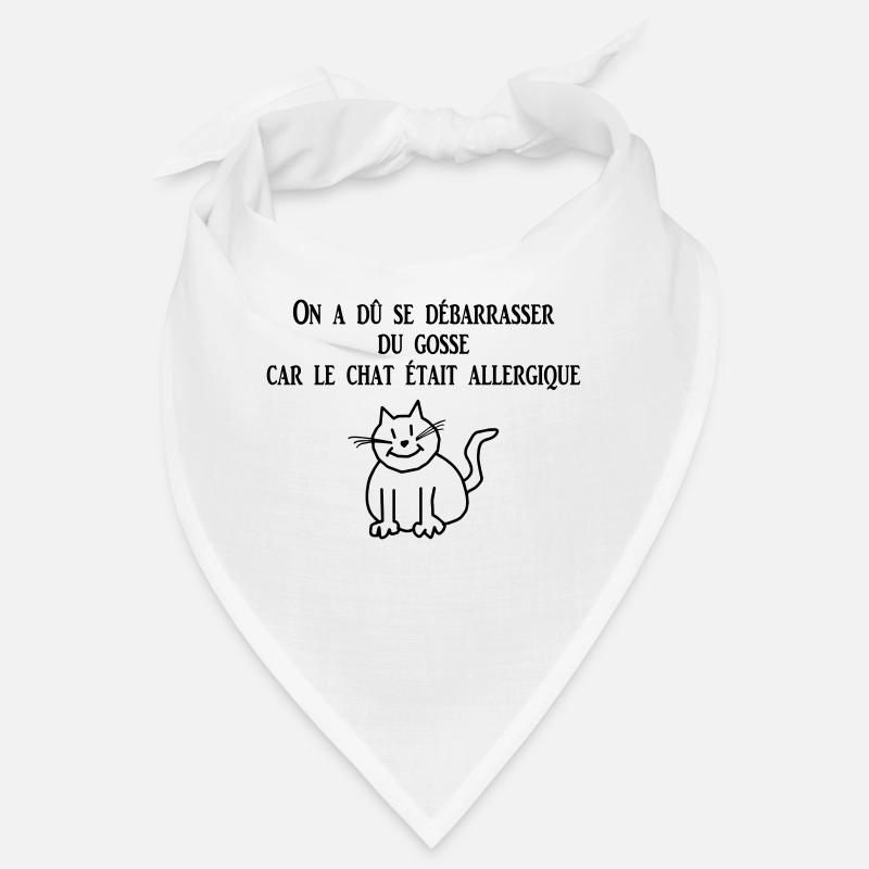 chat allergique Bandana