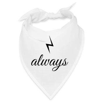 always - Bandana - Weiß - Vorne