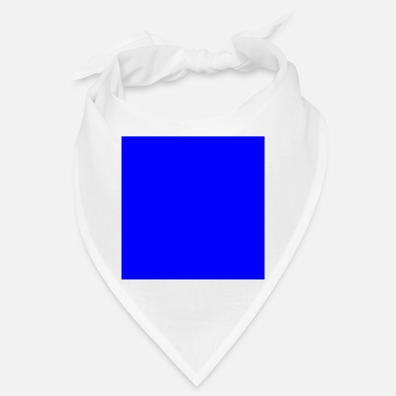 Square blue Bandana