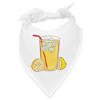 saft juice cocktails lemonade drinks limonade41 - Bandana - Weiß - Vorne