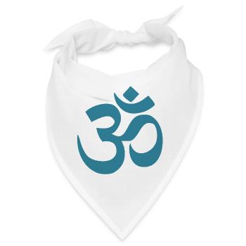 om aquamarine - Bandana - Weiß - Vorne