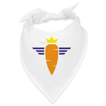 Carrot - Bandana - Weiß - Vorne