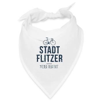 Stadt Flitzer Wiener Neustadt - Bandana - Weiß - Vorne