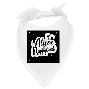 Alice in Nappyland 1 - Bandana - Weiß - Vorne