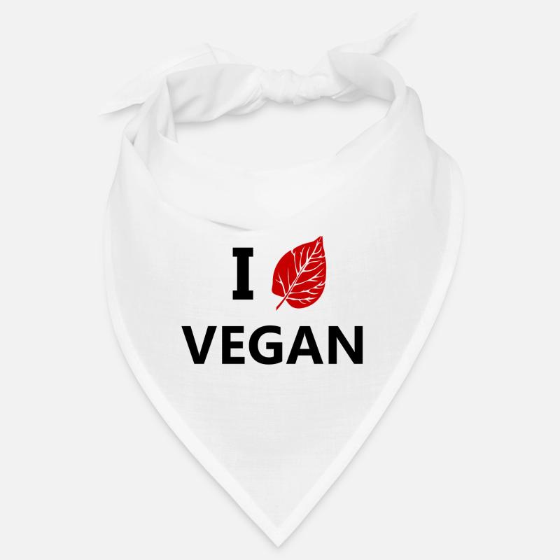 Vegan Liebe Essen Ernährung Geschenk Idee Bandana