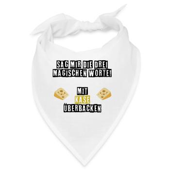 Die drei magischen Worte - Bandana - Weiß - Vorne