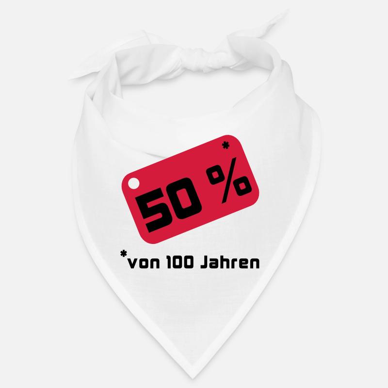 50% ... 100 years Bandana
