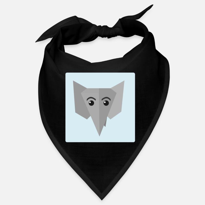 Elephant Doodle Bandana