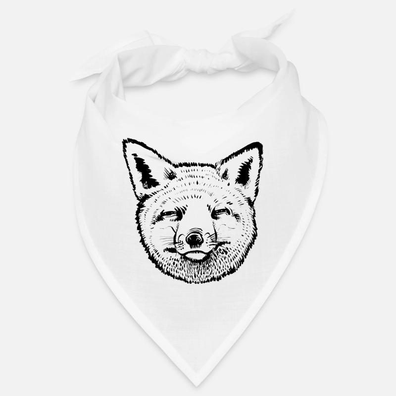 Fox Kopf Bandana