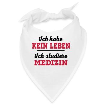 Medizin - Bandana - Weiß - Vorne