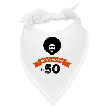 50 - Bandana - Weiß - Vorne