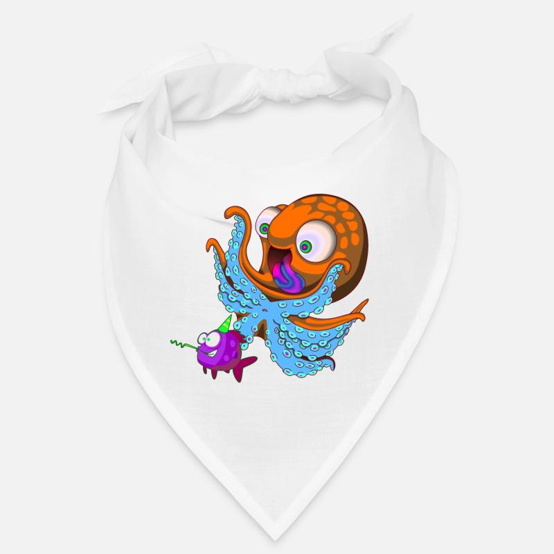 Octopus birthday fish Bandana