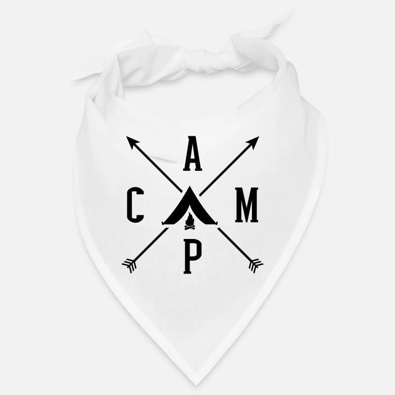 Camping - Bandana - Weiß