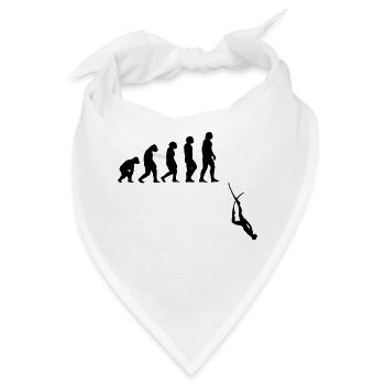 Evolution Apnoe Tauchen - Bandana - Weiß - Vorne