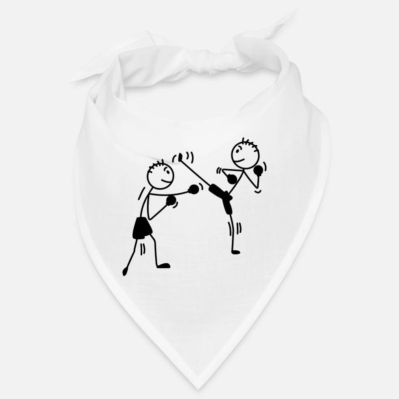 kickboxing high kick et punchs Bandana
