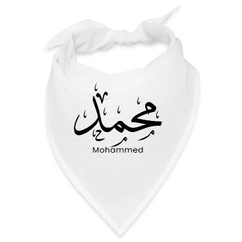Mohammed - Bandana - Weiß - Vorne