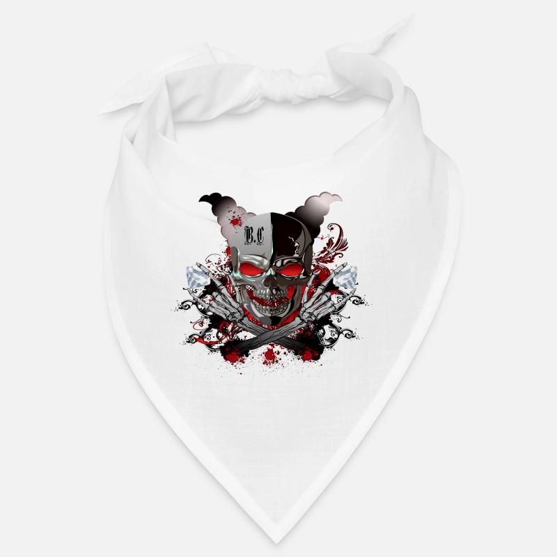 Diamonds Skull Bandana